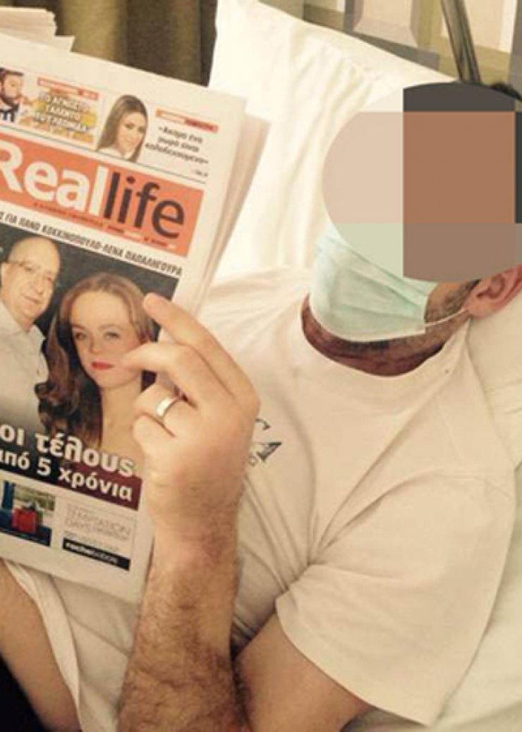 Στο κρεβάτι του νοσοκομείου γνωστός ηθοποιός