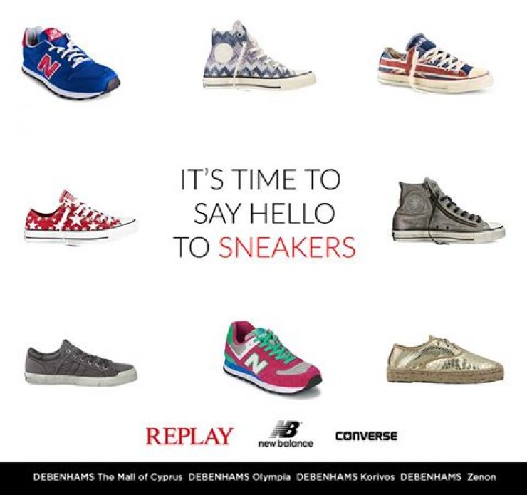 Say hello to...sneakers!