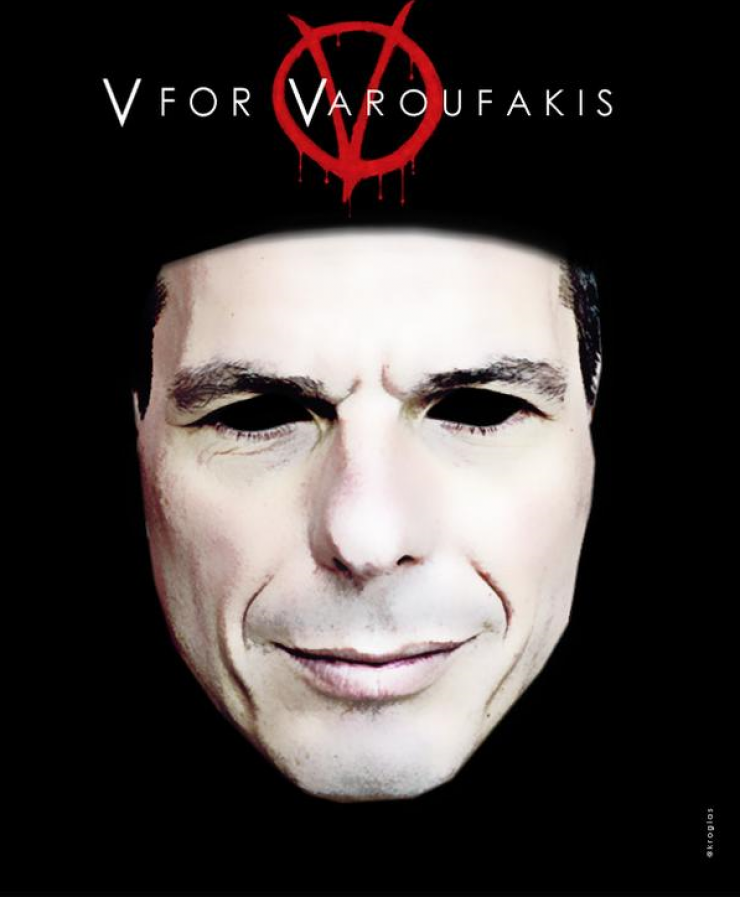  V for Varoufakis: Η σελίδα στο facebook που μέσα σε μιια μέρα απέκτησε 10.300 φίλους [εικόνες]
