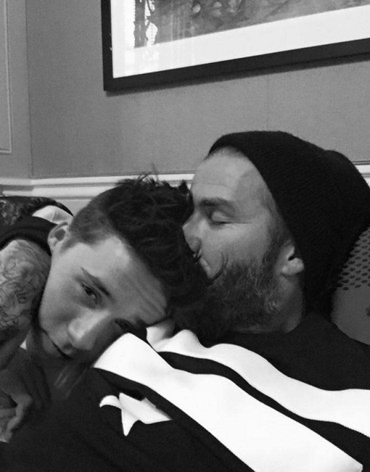 Δείτε την τρυφερή φωτογραφία που ανέβασε ο David Beckham στο διαδίκτυο [εικόνες]