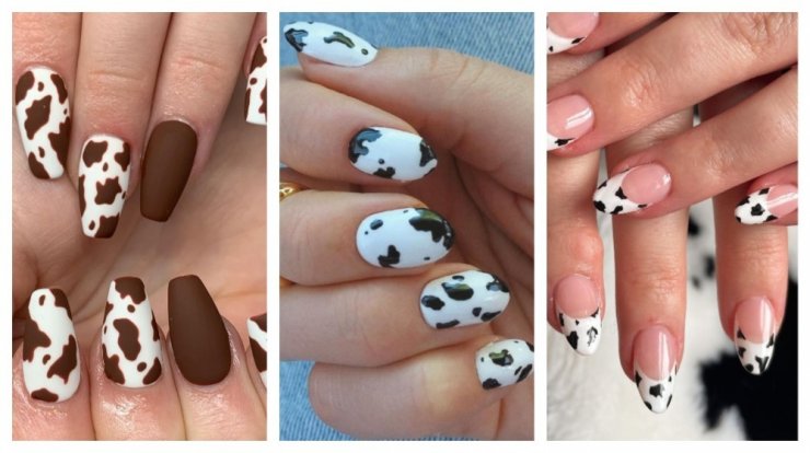 Cow nail art: Πώς να το δημιουργήσεις μόνη σου