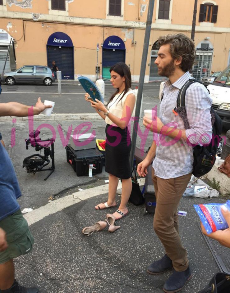 Kαταιγίδα: Εικόνες από τα γυρίσματα στην Ρώμη και στην Θεσσαλονίκη