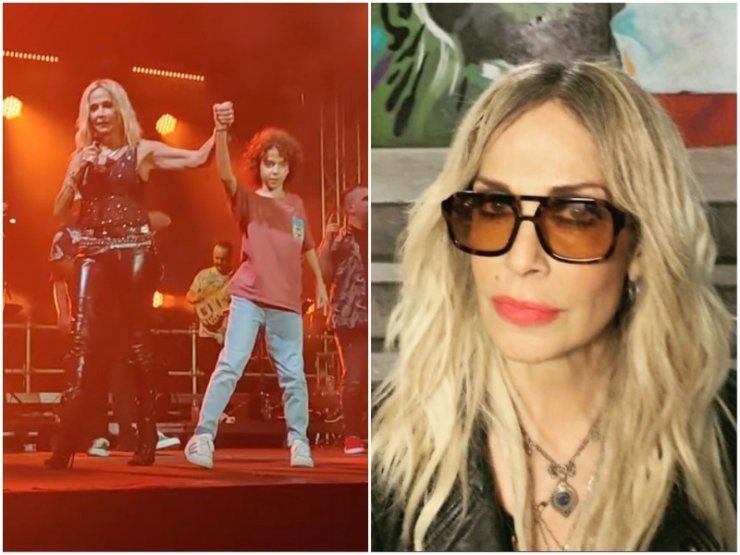 Άννα Βίσση: Ο 9χρονος που ανέβασε στη σκηνή και έκανε χαλασμό κόσμου σε συναυλία της [βίντεο]