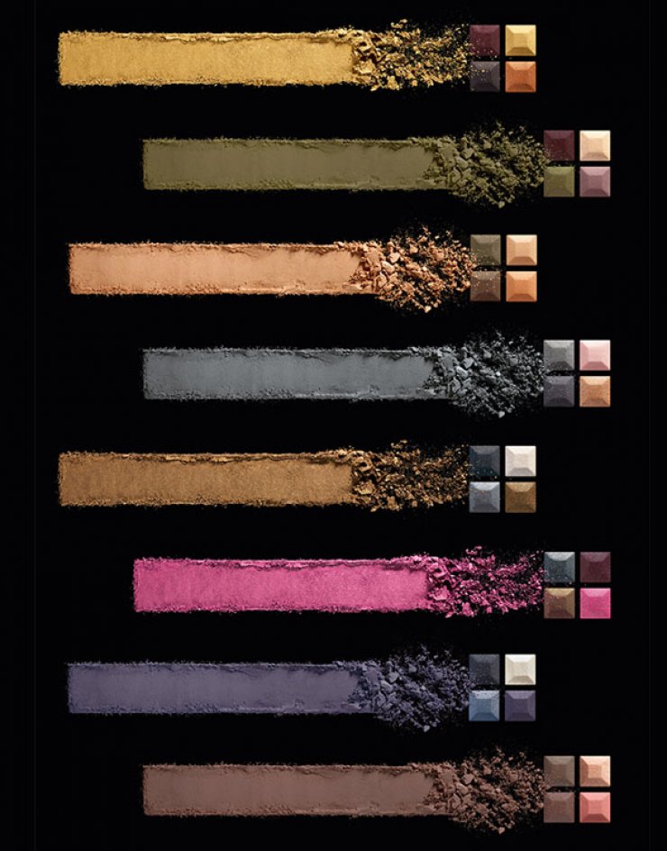 Givenchy, Prisme Quatuor Intense & Radiant Eyeshadow 4 Colors