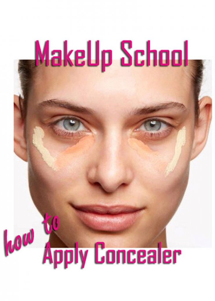 MakeUp School, First Class: Σωστή εφαρμογή του concealer