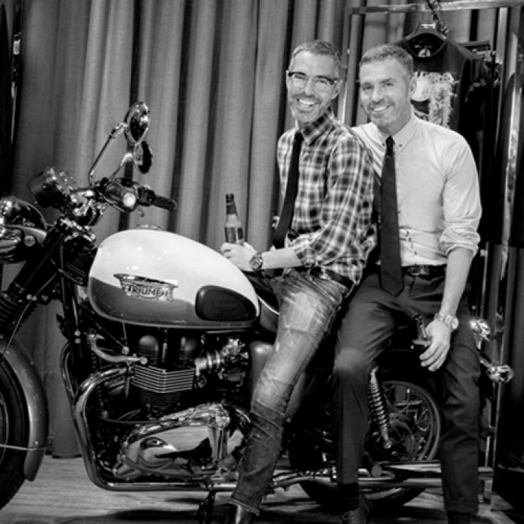 Biker Couture: Dsquared και Triumph Motorcycles ενώνουν τις δυνάμεις τους
