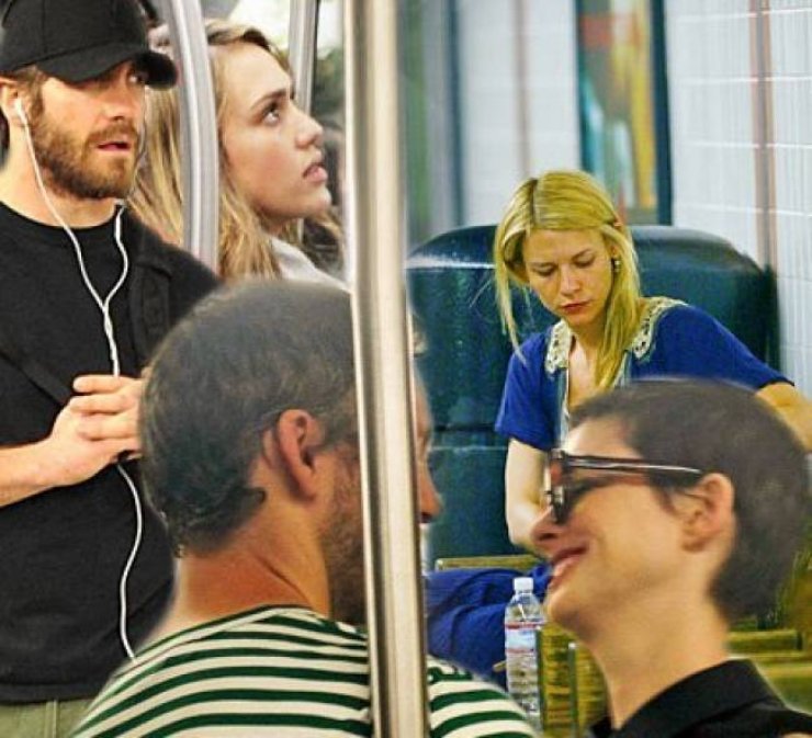 Και οι σταρ του Hollywood παίρνουν το μετρό!