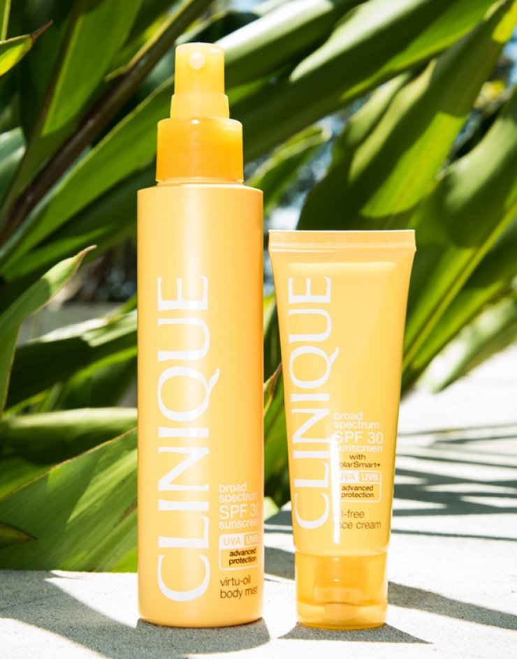 H Clinique παρουσιάζει δυο νέα αντηλιακά για πρόσωπο και σώμα