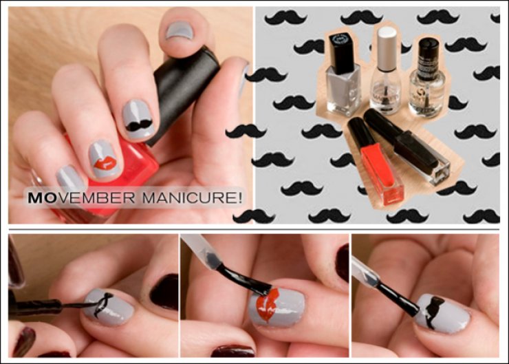 Τι είναι και πώς να κάνεις το... Movember manicure!