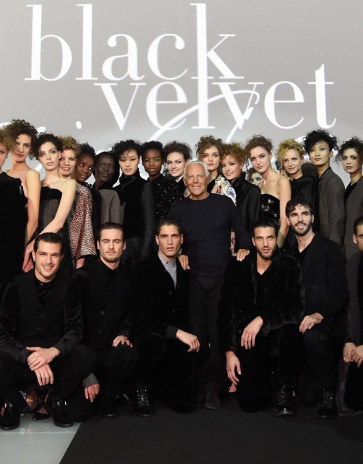 MFW: Το fashion show του Giorgio Armani [εικόνες]