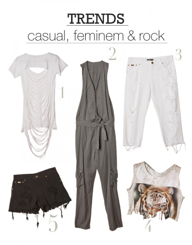 Casual, feminem & rock