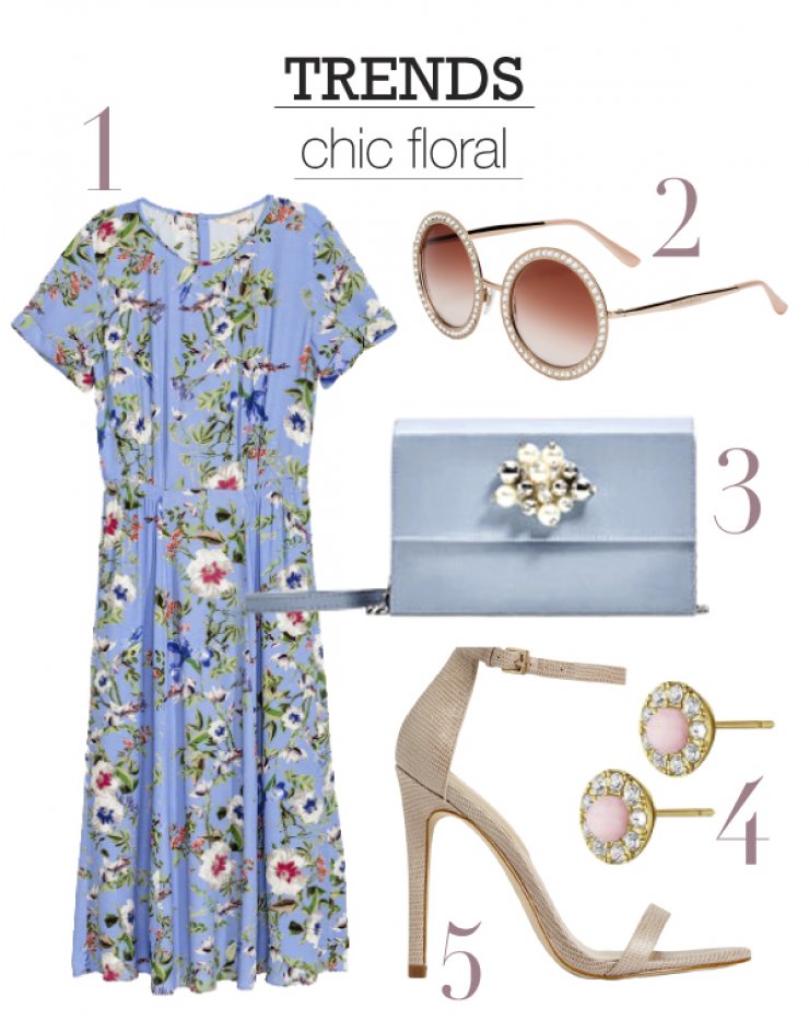 Chic floral