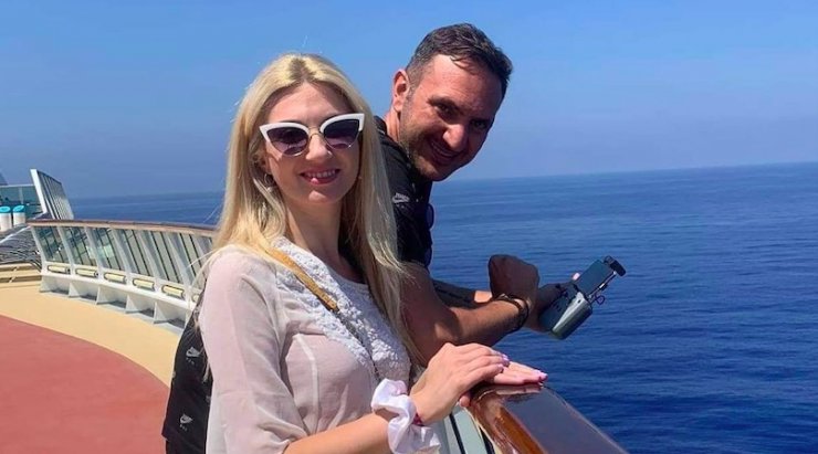 Κωνσταντίνος Κωνσταντίνου - Kωνσταντίνα Νεοφύτου: Ερωτική κρουαζιέρα για το ζευγάρι! [εικόνες]
