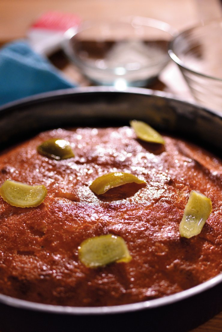 Σιροπιαστό κέικ με λάιμ