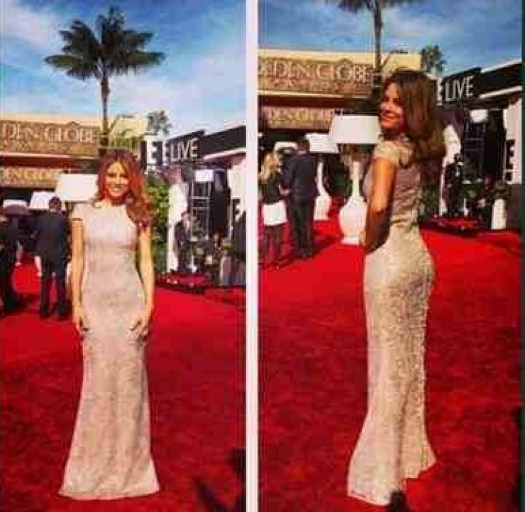 Η Μαρία Μενούνος στις Χρυσές Σφαίρες