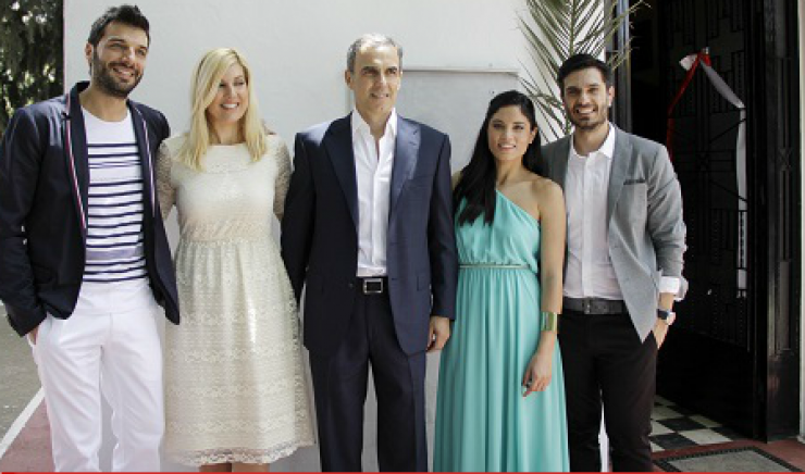 Ράνια Θρασκιά-Ανδρέας Φωτόπουλος: Βάπτισαν το δεύτερο γιο τους