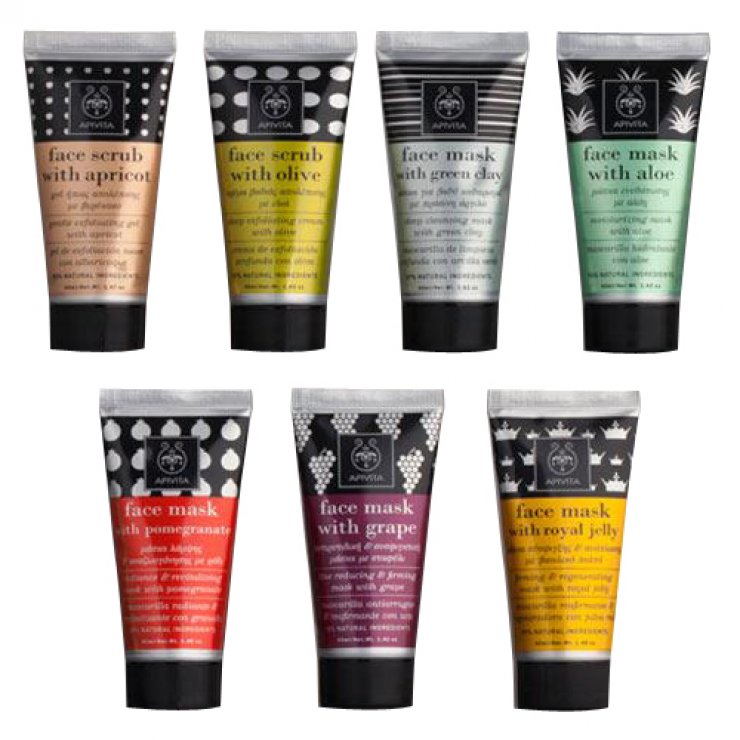 Η Apivita παρουσιάζει... Face Masks & Scrubs