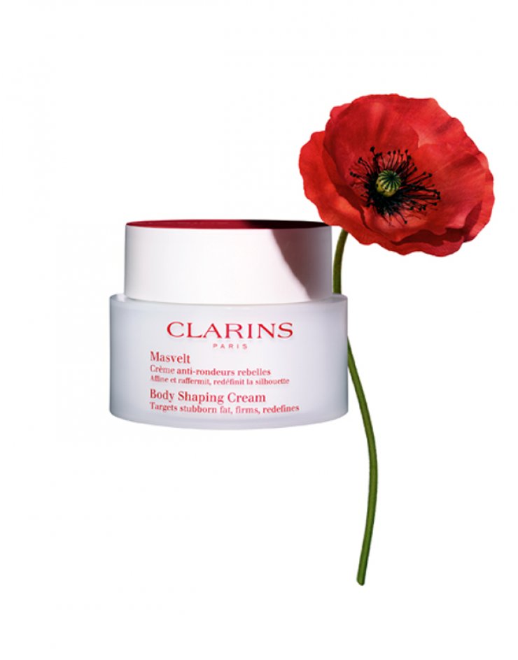 Clarins, Body Shaping Cream: Στοχεύει το επίμονο λίπος, συσφίγγει, σμιλεύει