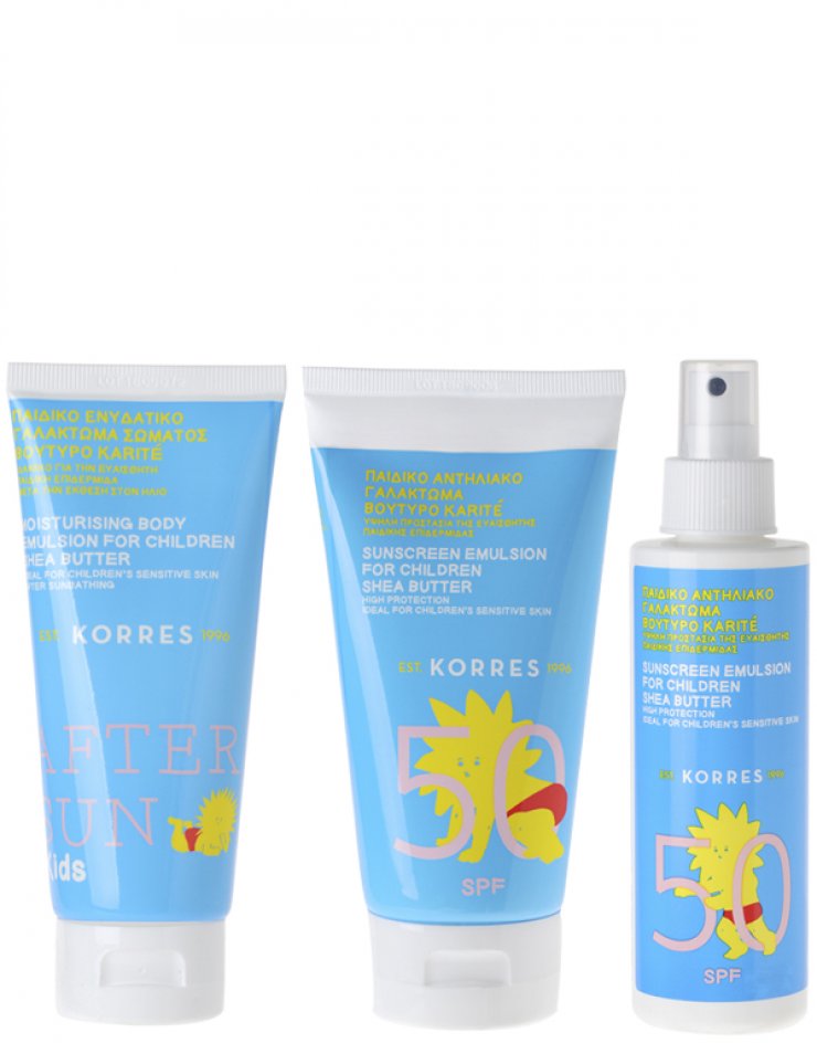 Νέο παιδικό ενυδατικό γαλάκτωμα σώματος από τη σειρά Βούτυρο Karité του Κορρές