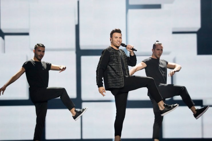 Εντυπωσίασε στη σκηνή της Eurovision ο Hovig! 