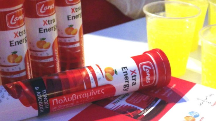 Lanes η Xtra Energy στο Running under the Moon!