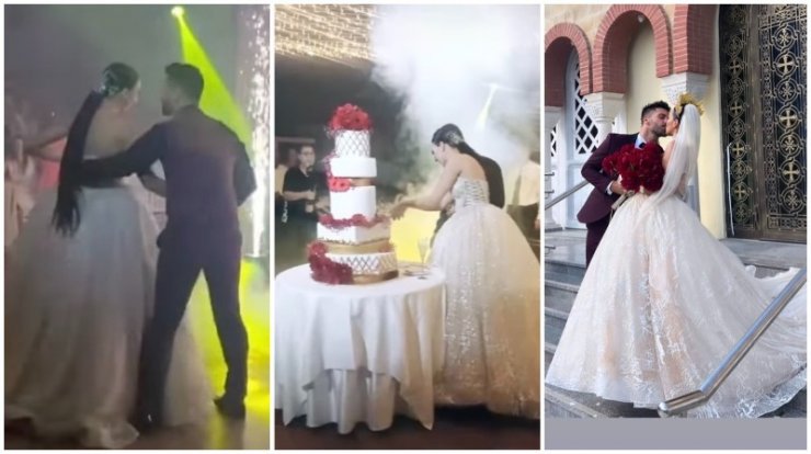 Έλαμπαν από έρωτα: Η Κύπρια ηθοποιός και ο ποδοσφαιριστής παντρεύτηκαν [εικόνες]