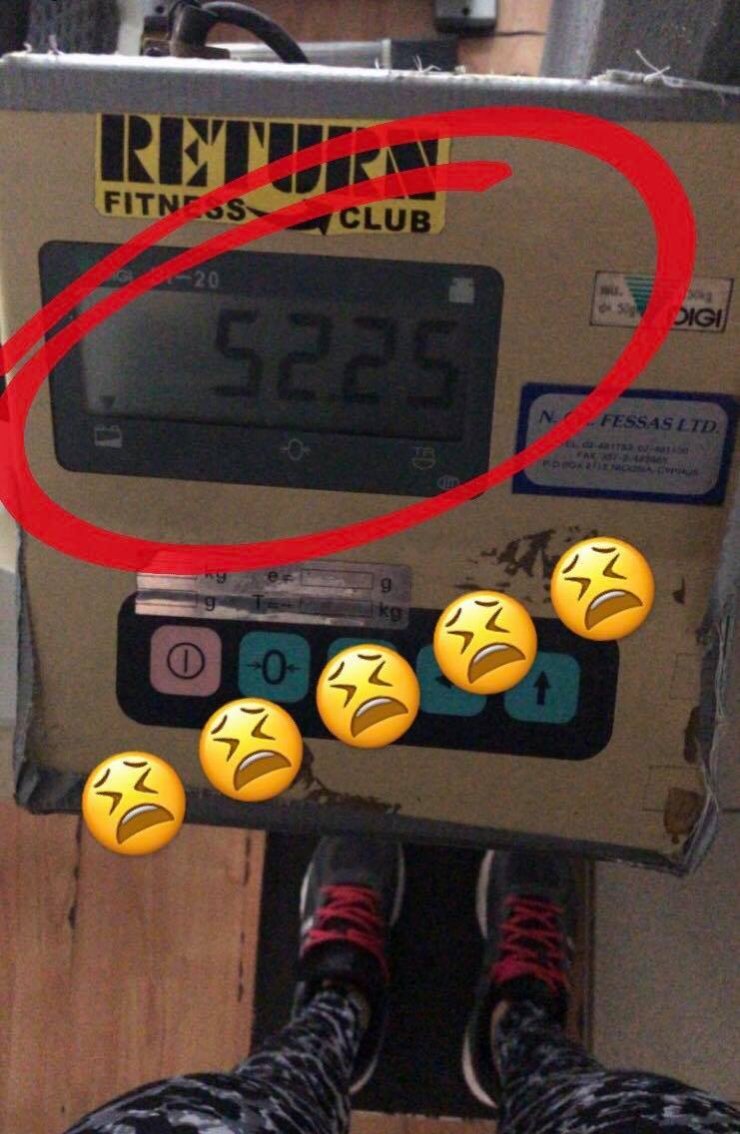 Επώνυμη Κύπρια ανέβηκε στη ζυγαριά και έπαθε πανικό!