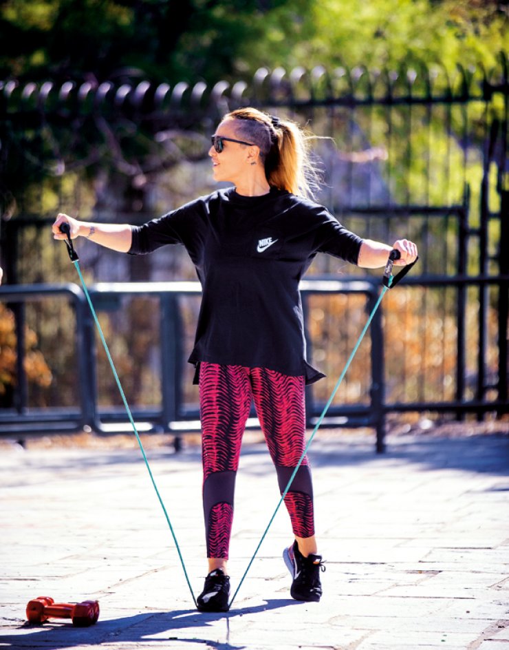 Πηνελόπη Αναστασοπούλου: Η γυμναστική που προτείνει σε νέες μανούλες!