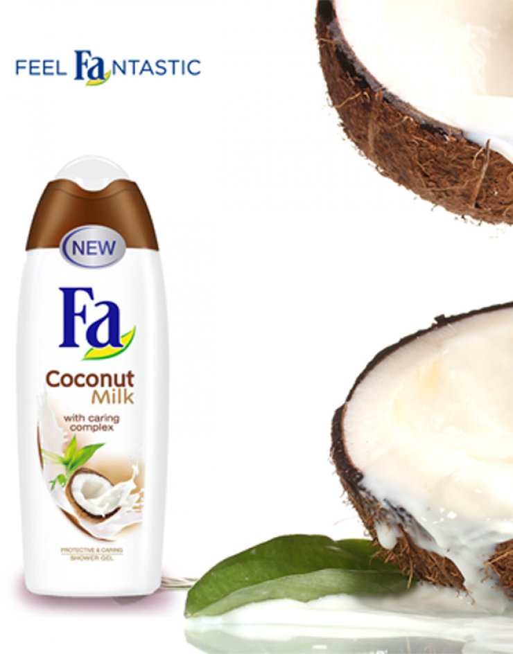 i love coconut and cream shower gel