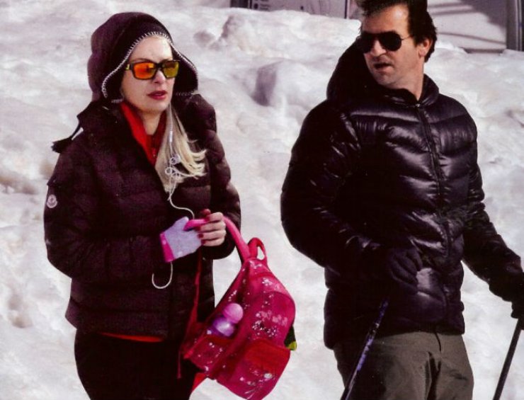 Στην Αράχωβα για τα γενέθλιά της η Ελένη Μενεγάκη με τον Ματέο και τα παιδιά! 