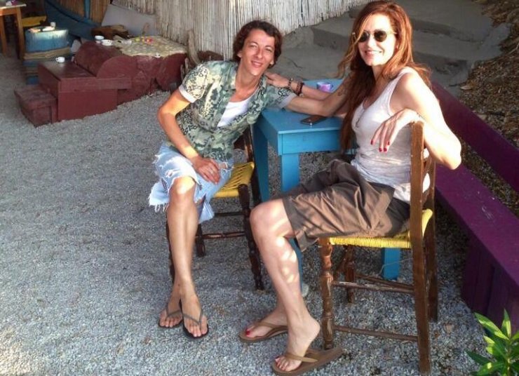 Η Άννα Βίσση στη Σκιάθο