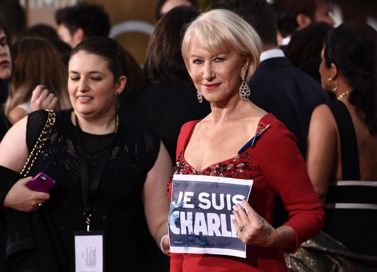 «Je suis Charlie» και στις Χρυσές Σφαίρες