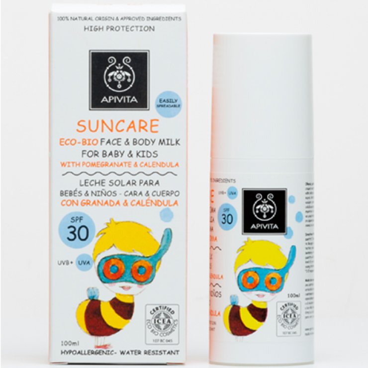 Eco-Bio Γαλάκτωμα για Πρόσωπο και Σώμα για βρέφη και παιδιά