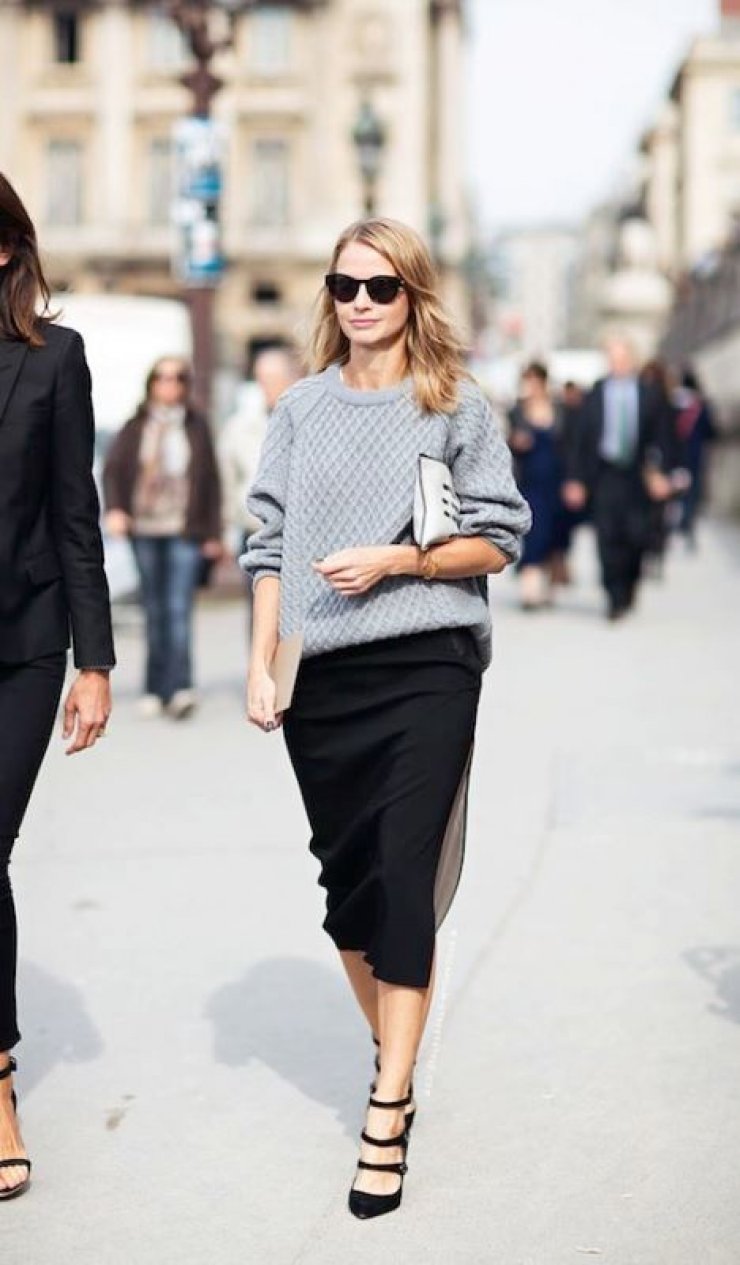 Midi skirt: Ο σύμμαχός για chic σιλουέτα 