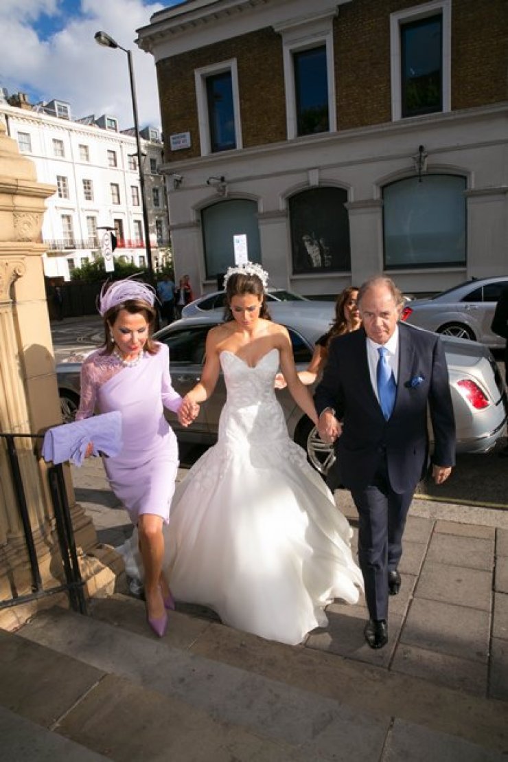 O γάμος της κόρης της Γιάννας Αγγελοπούλου