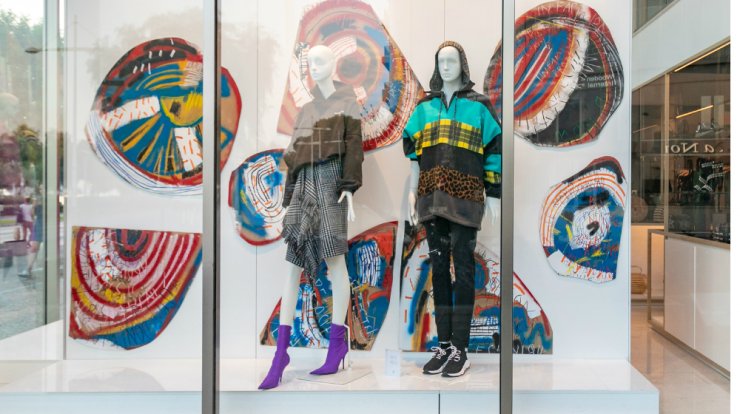 Έργα της μοναδικής καλλιτέχνη Δέσποινας Στόκου στις βιτρίνες της First Boutique!