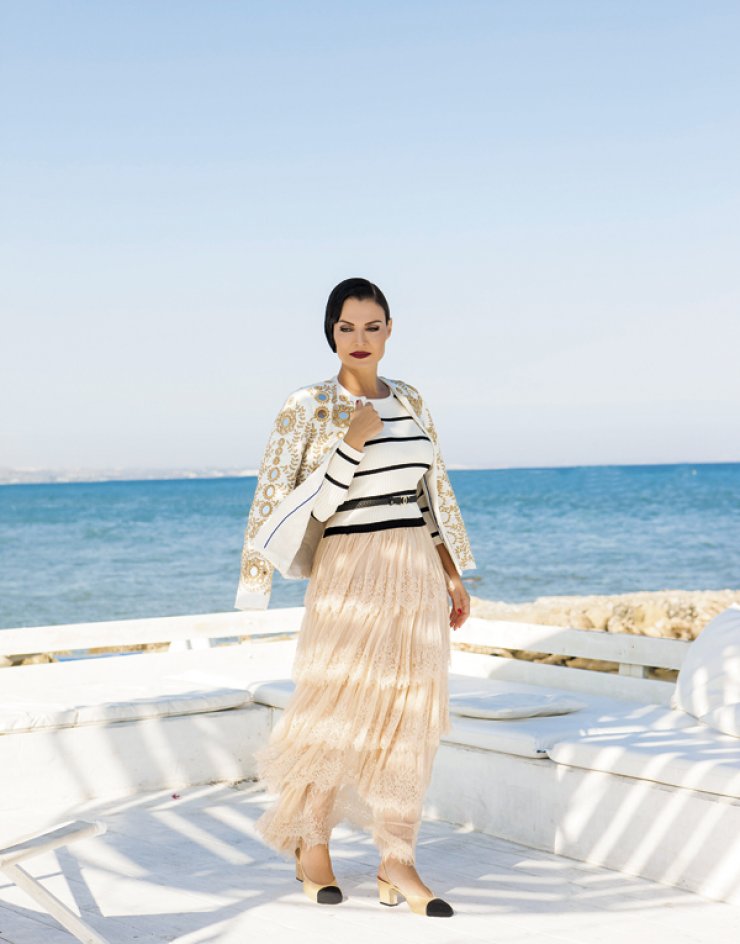 Χριστίνα Παυλίδου: "Ποτέ δεν είμαι ατημέλητη. Ούτε καν στο σπίτι μου"