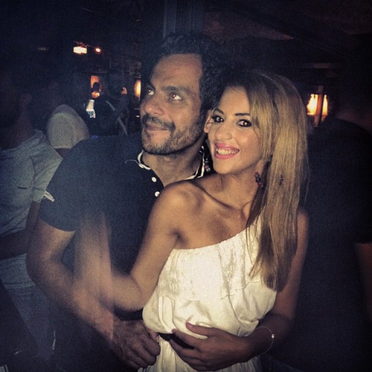 Γιώργος Ρούσσος: Σε νυχτερινή έξοδο με τη σύντροφό του