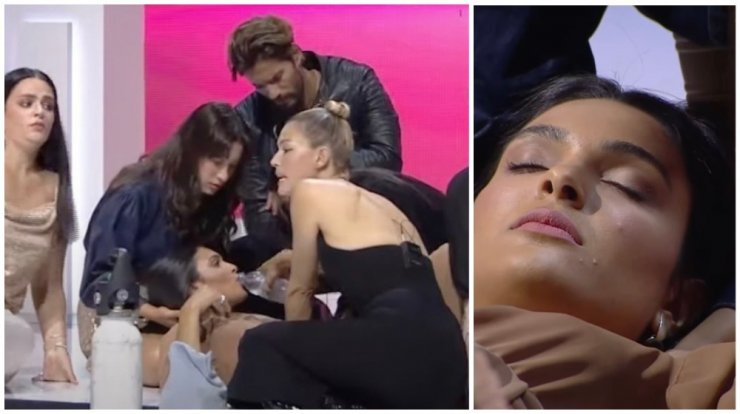 GNTM: Η στιγμή που η Μύρια από την Κύπρο λιποθυμάει ξαφνικά και επικρατεί πανικός [βίντεο]