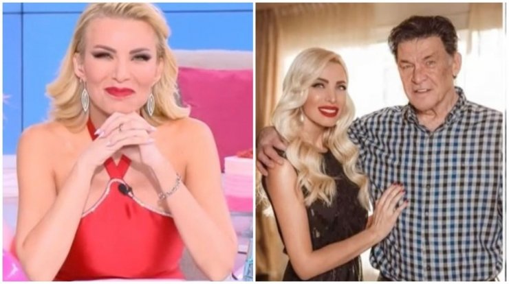 Kατερίνα Καινούργιου: Δάκρυσε on air όταν άκουσε τις ευχές του πατέρα της - Τι είπε με τρεμάμενη φωνή;