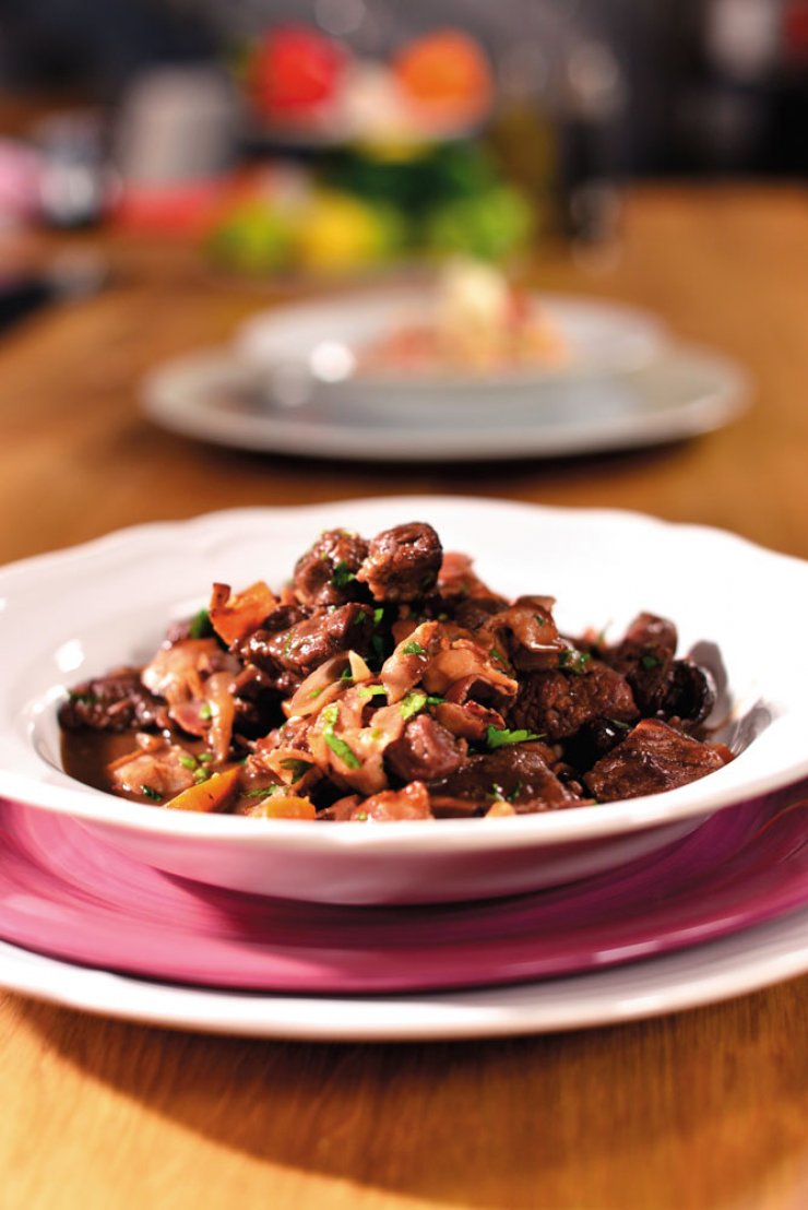 Μοσχάρι bourguignon