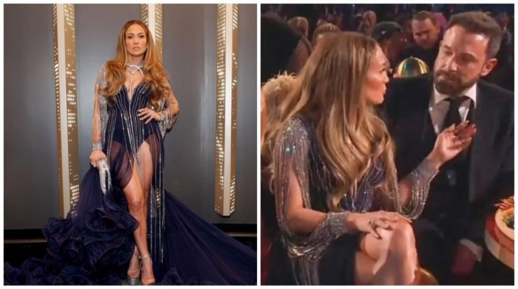 Jennifer Lopez: Ψιθύρισε στον Ben Affleck στο first row των Grammy να είναι πιο φιλικός και έγινε viral 