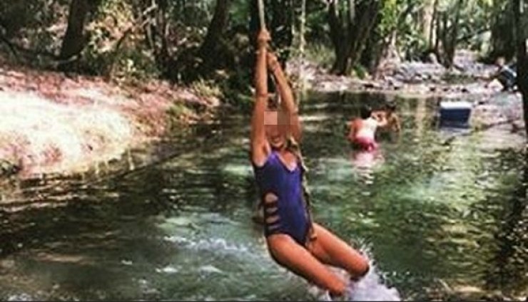 Ποια Κύπρια κάνει τον ταρζάν σε ποτάμια της Πάφου;