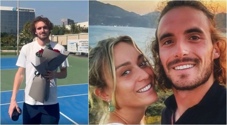 Aπίστευτα ρομαντικός ο Τσιτσιπάς: Διέκοψε την προπόνηση της Badosa και της έδωσε τριαντάφυλλα [βίντεο]