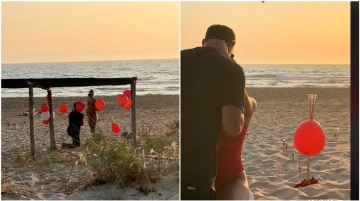 Δάκρυα συγκίνησης: Έλληνας ποδοσφαιριστής έκανε πρόταση γάμου σε παίκτρια του Survivor