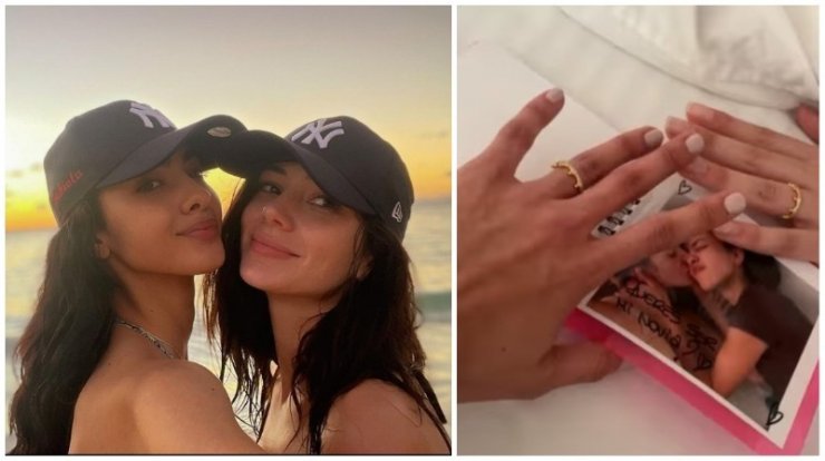 H Μις Αργεντινή και η Μις Πουέρτο Ρίκο ανακοίνωσαν ξαφνικά πως παντρεύτηκαν δείχνοντας μας το βίντεο