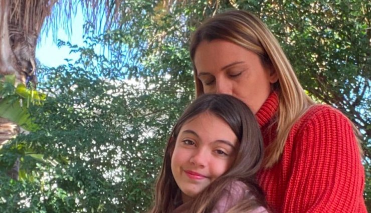 Γωγώ Αλεξανδρινού: Η έκπληξη της κορούλας της που πήγε στο στούντιο του δελτίου ειδήσεων