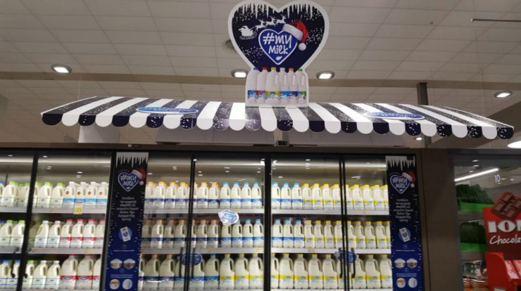 Η Χαραλαμπίδης Κρίστης και το #myMilk εύχονται σε όλη την Κύπρο Χαρούμενες Γιορτές!