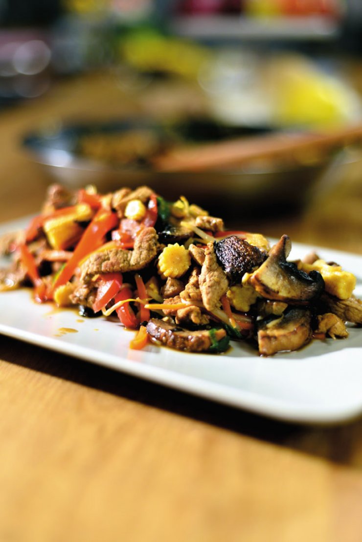 Ψαρονέφρι με λαχανικά