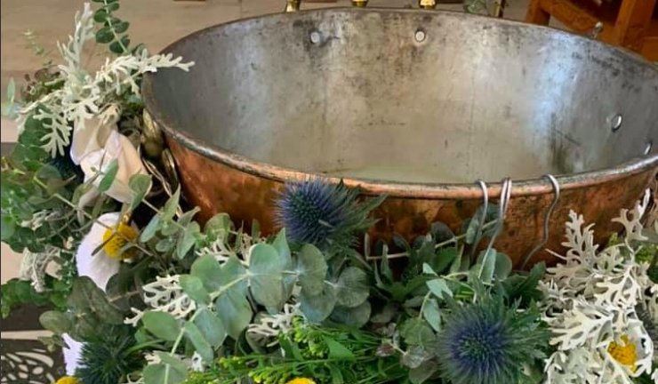 Aναστασία Παπαδοπούλου: Συγκινημένη βάφτισε τον μονάκριβο γιο της [εικόνα]